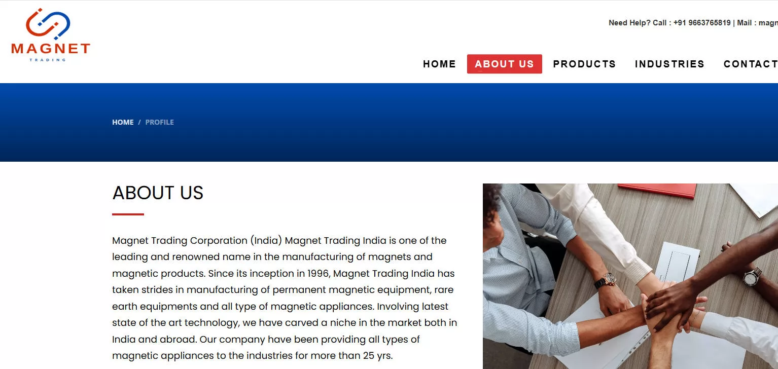 Top Permanent Magnet Suppliers in India 